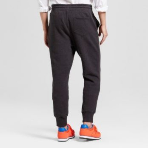 Men's Jogger Pants - Heather Gray - Picture 2 of 2